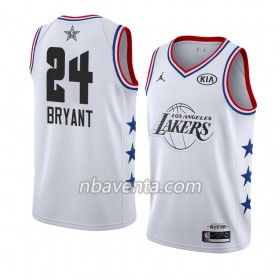 Camiseta Hombre Los Angeles Lakers Kobe Bryant 24 2019 All-Star Jordan Brand Blanco Swingman